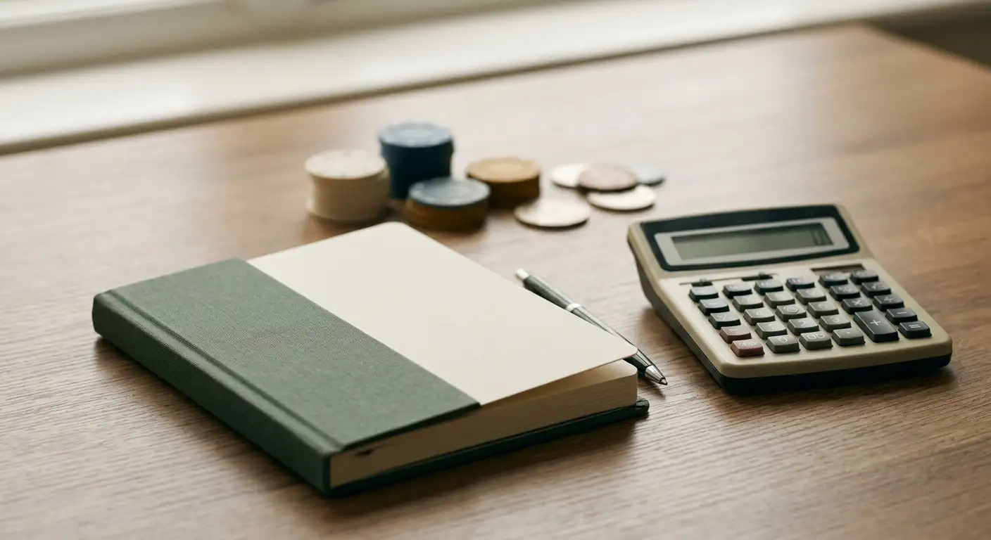 The Sun Play winnings tax question for UK players with HMRC notebook and calculator